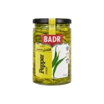 ترشی فلفل سبز بدر ۵۷۰ گرم