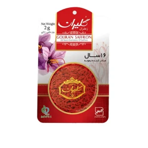 زعفران وکیوم 2 گرم گلیران