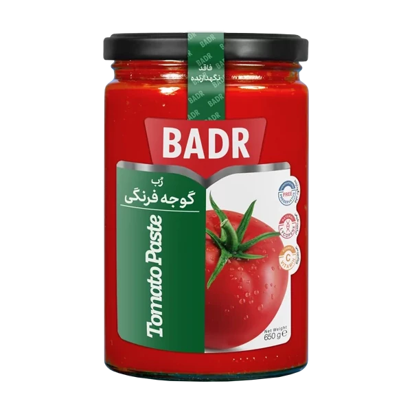 رب گوجه فرنگی بدر قوطی ۸۰۰ گرم