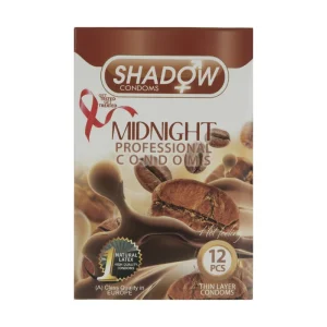 کاندوم نیمه شب (midnight) 12 عددی Shadow