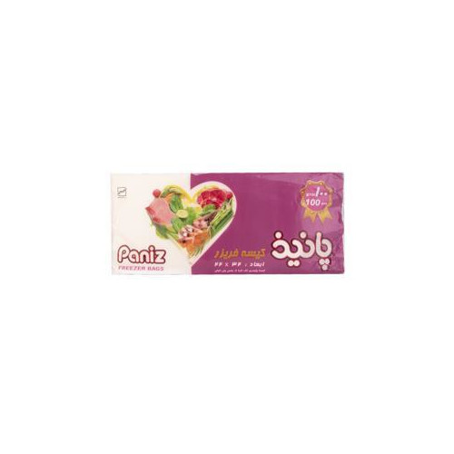 فریزر لفاف 100 برگ 35*25 پانیذ