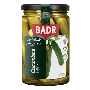 خیارشور درجه یک بدر ۶۲۰ گرم