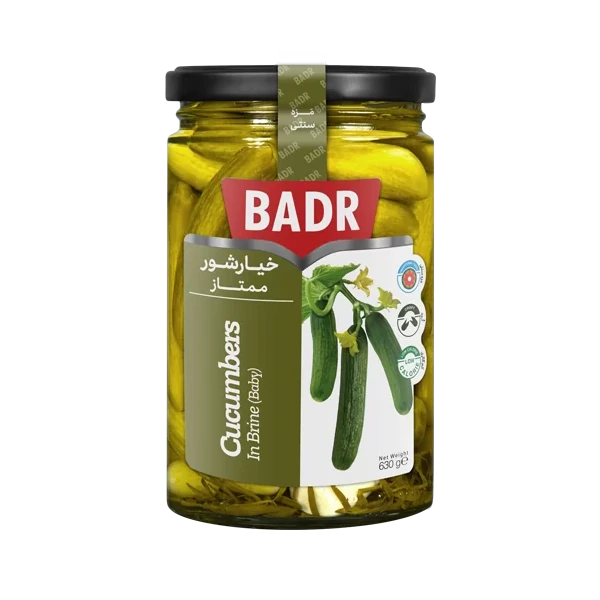 خیارشور ممتاز بدر ۶۳۰ گرم