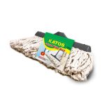 تی زمین شوی نخی پشت پلاستیکی (40cm ) ( بدون دسته ) (K522) کاتوس