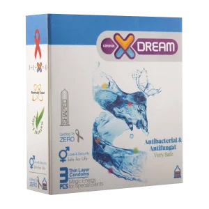 کاندوم آنتی باکتریال (3عددی) Xdream