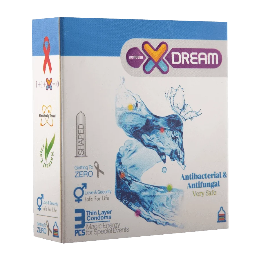 کاندوم آنتی باکتریال (3عددی) Xdream