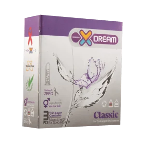 کاندوم کلاسیک (3 عددی) Xdream