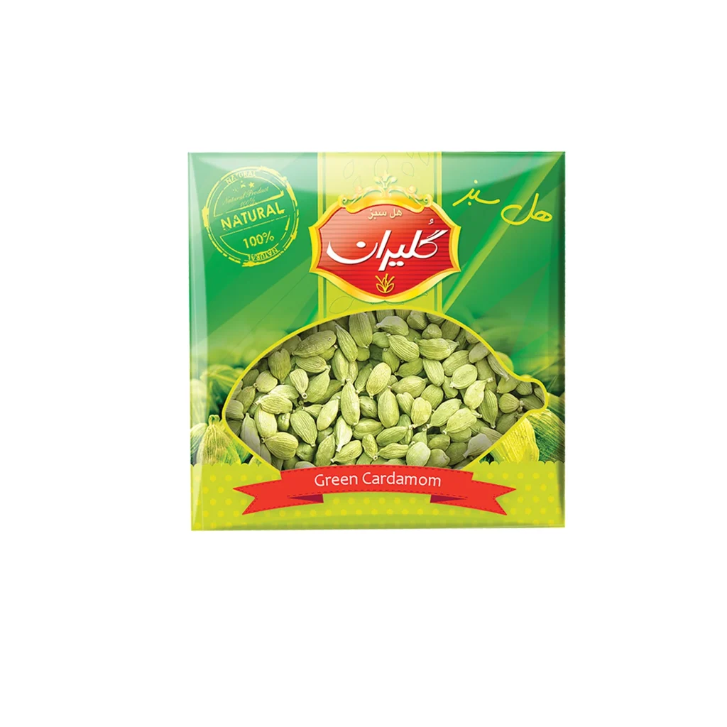 هل سبز پاکتی 15 گرم گلیران